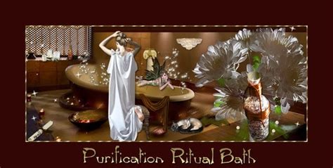 Purification ritual to eliminate the influence of witchcraft